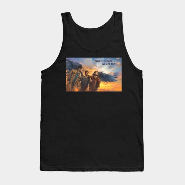 Supernatural We are Done Tank Top by GioGui